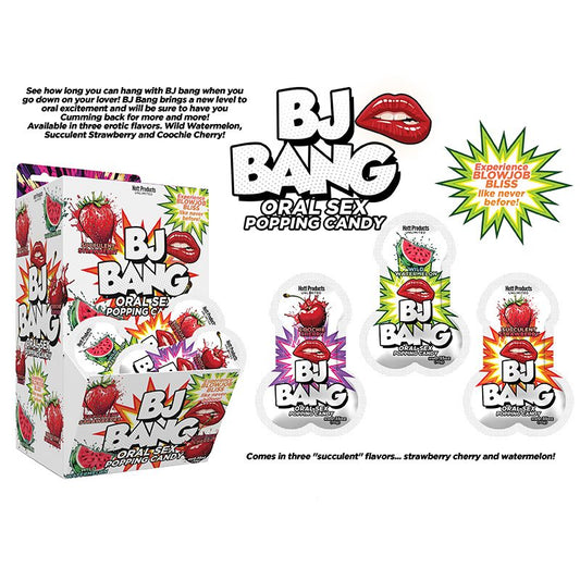 BJ Bang Popping Blow Job Oral Sex Candy 72 per Display