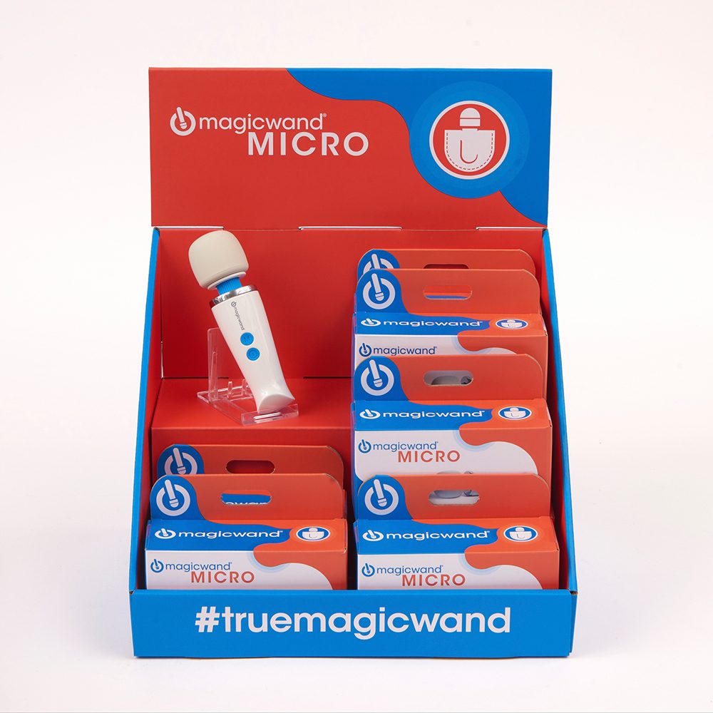 Magic Wand Micro Display of 6 with Tester
