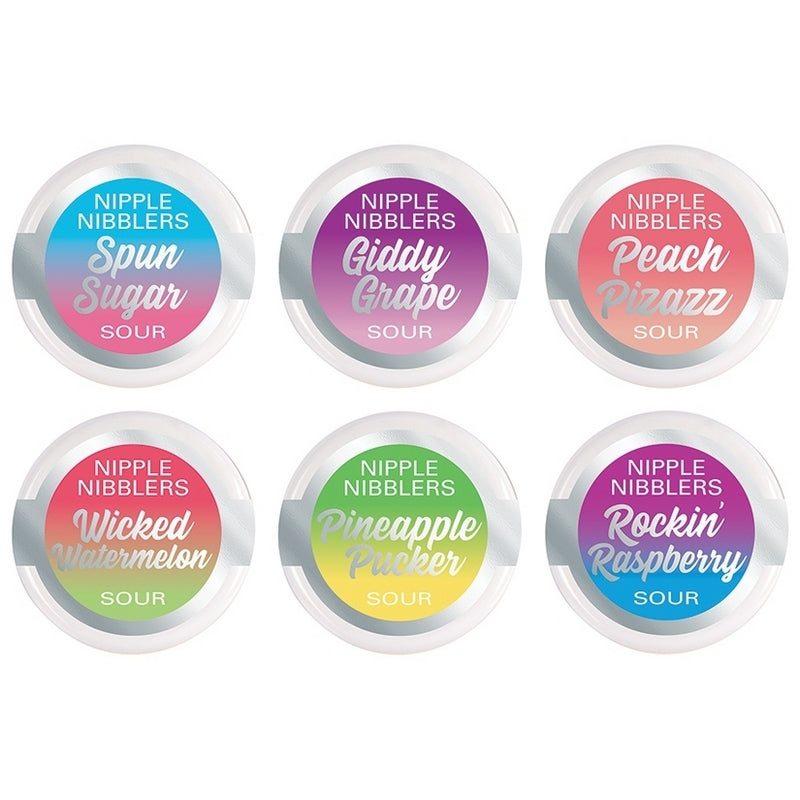3 g. Nipple Nibblers Sour Tingle Balm Mixed Bowl of 36