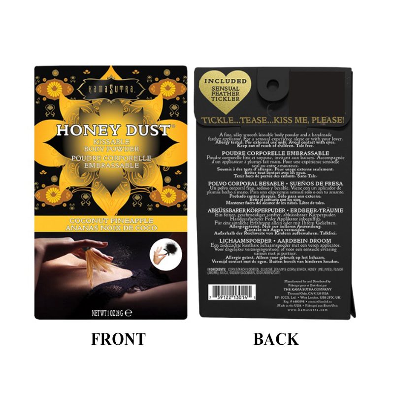 1 oz Honey Dust Coconut Pineapple