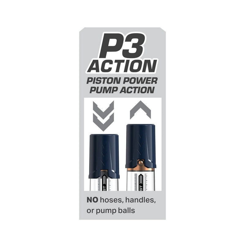 Pump Worx Max Boost Blue/Clear