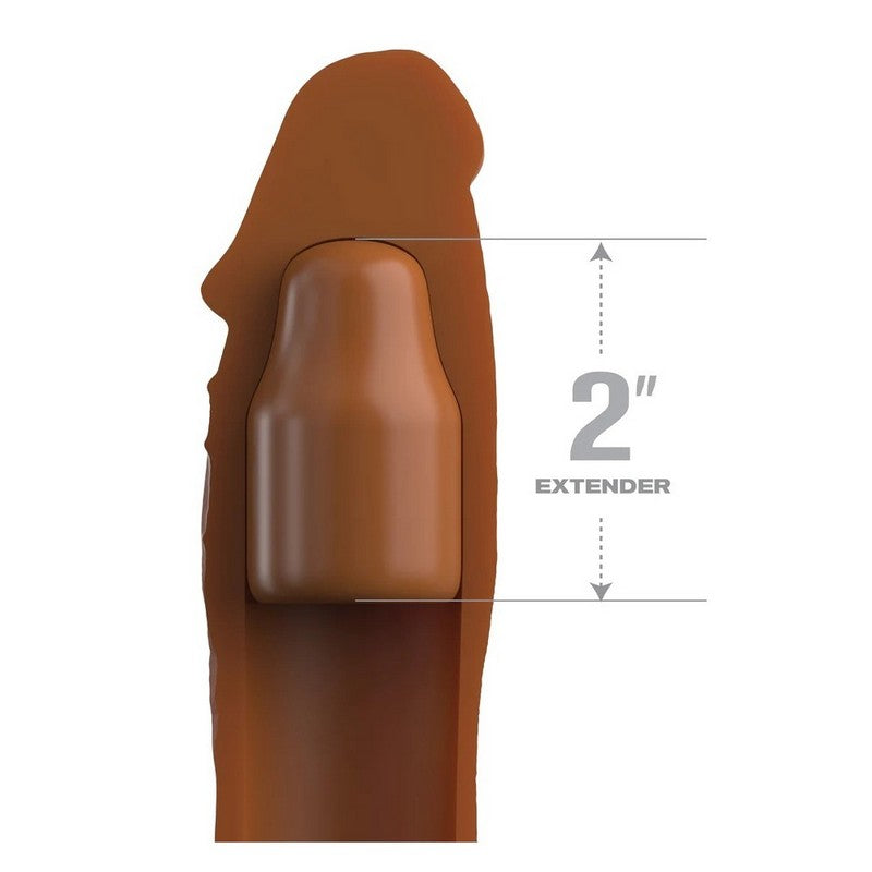 Fantasy X-tensions 8” Sleeve with 2” Plug Tan