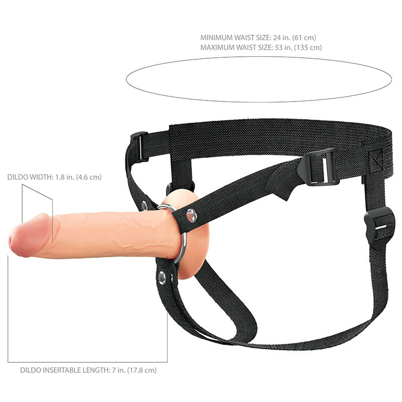 7" X-Tension Elite Hollow Strap-On Light