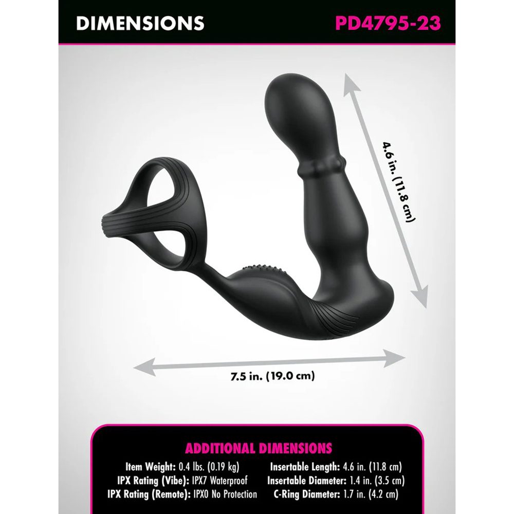 Elite Ass-Gasm Slide & Glide Black