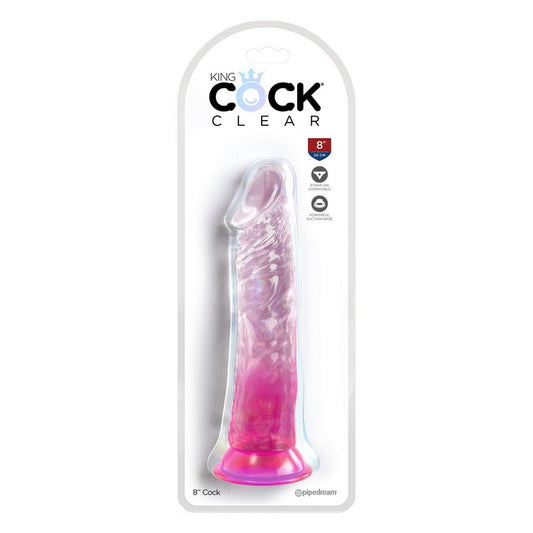 King Cock 8â€ Pink
