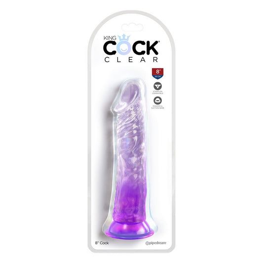 King Cock 8â€ Purple