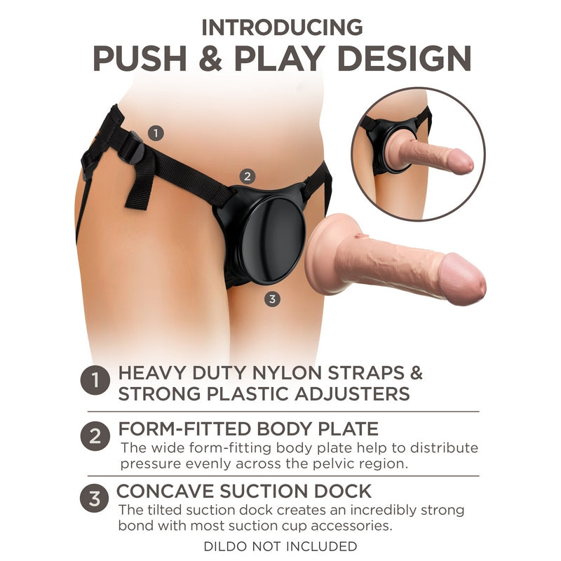 King Cock Elite Beginner’s Body Dock Strap-On Harness