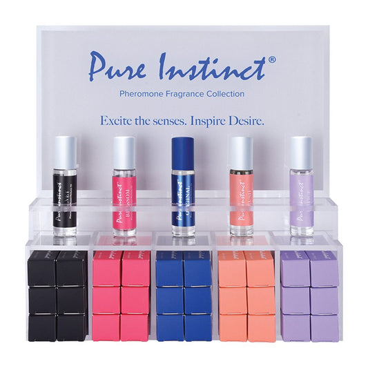 Pure Instinct Roll On Display Display of 30