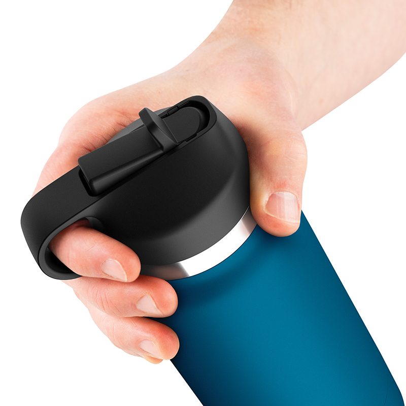 PDX Plus Fuck Flask Private Pleaser Blue Bottle Brown