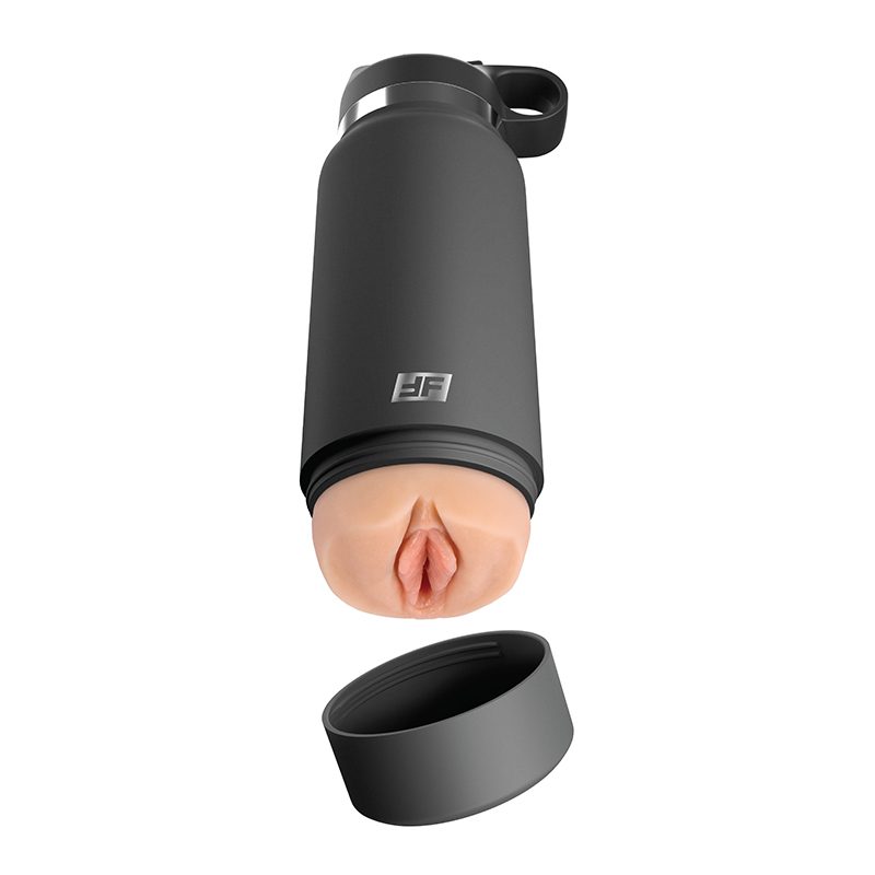 PDX Plus Fuck Flask Secret Delight Grey Bottle Light