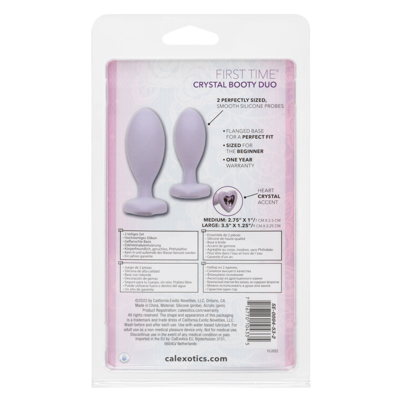 First Time Crystal Booty Duo Purple