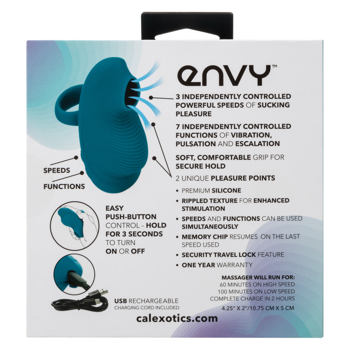Envy® Handheld Suction Massager