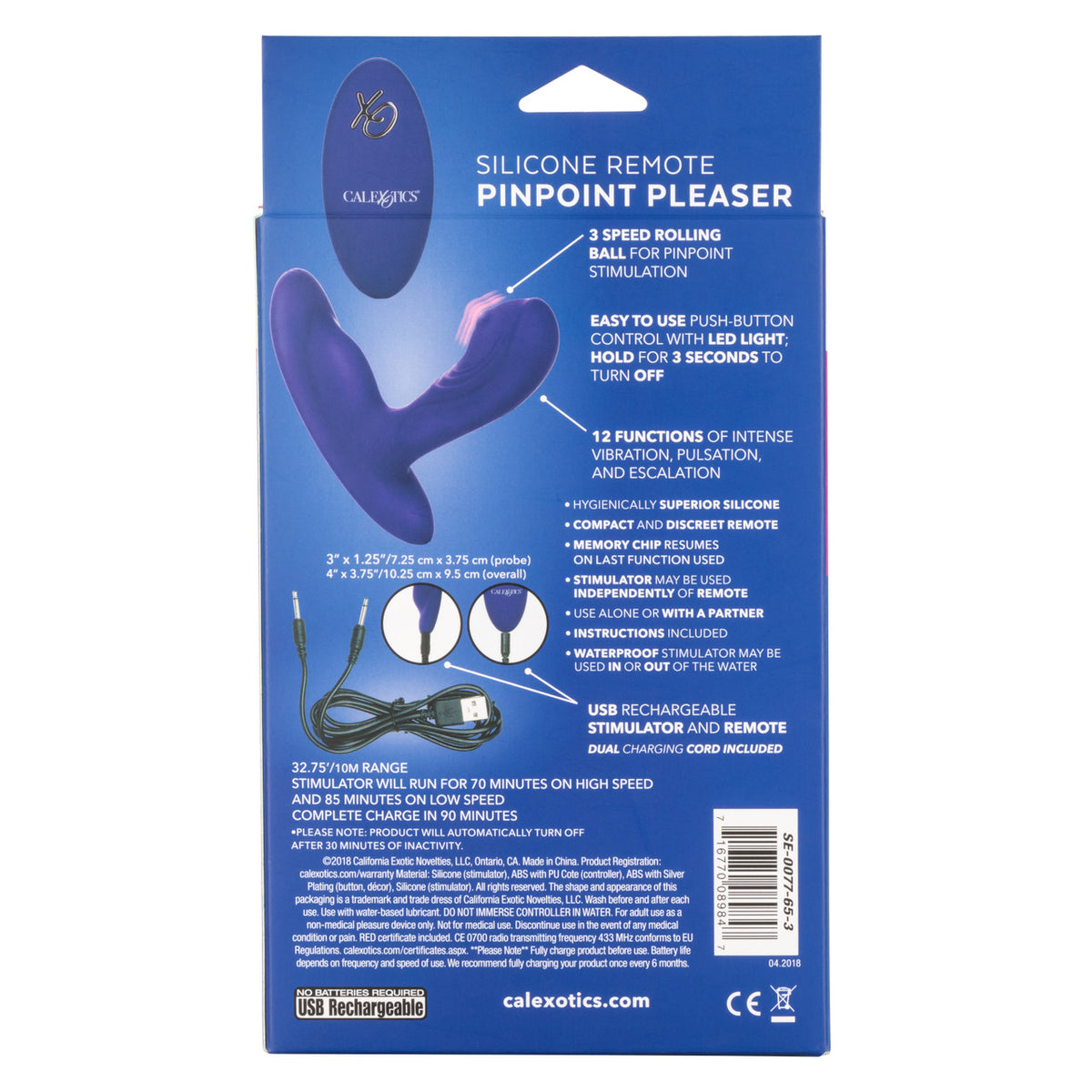 Silicone Remote Pinpoint Pleaser