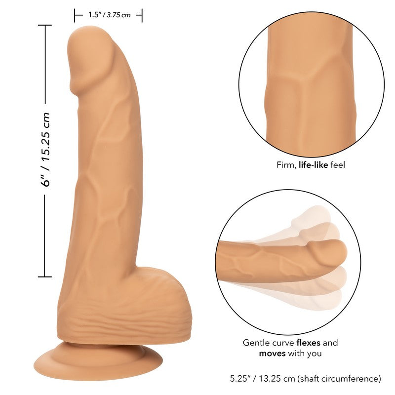 6” Silicone Studs Ivory