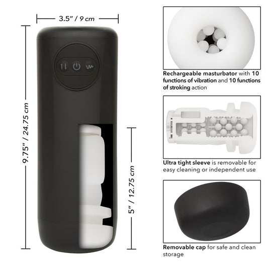 Optimum Power Vibrating & Thrusting Stroker