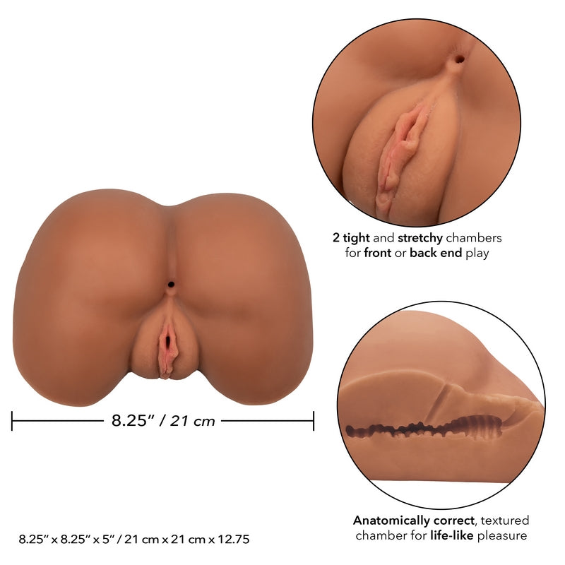 Stroke It Life-Size Ass Brown