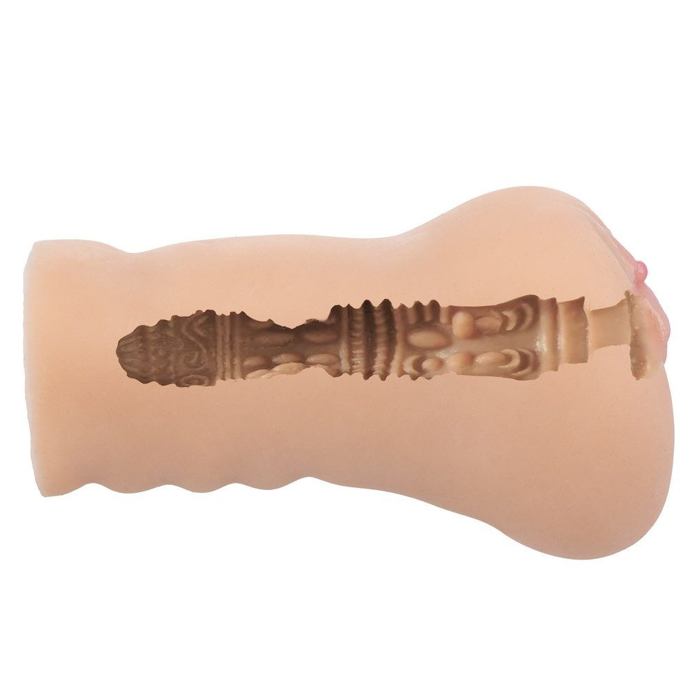 Stroke It Liquid Silicone Juicy Pussy Ivory