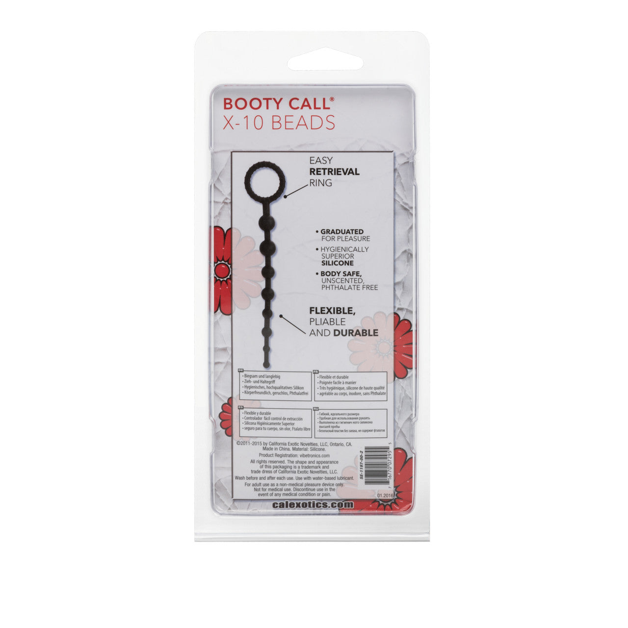 Booty Call X-10 Beads Black