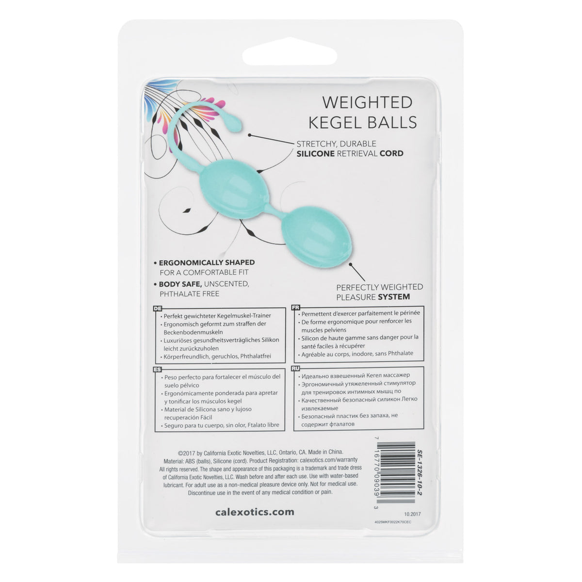 Weighted Kegel Balls - Teal