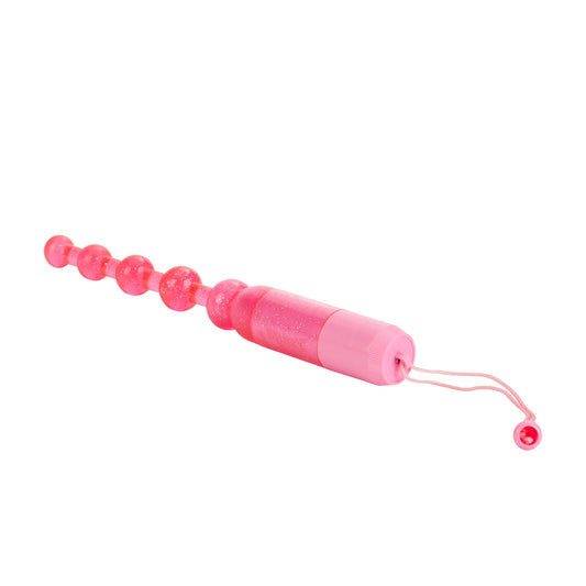 Waterproof Vibrating Pleasure Beads Pink