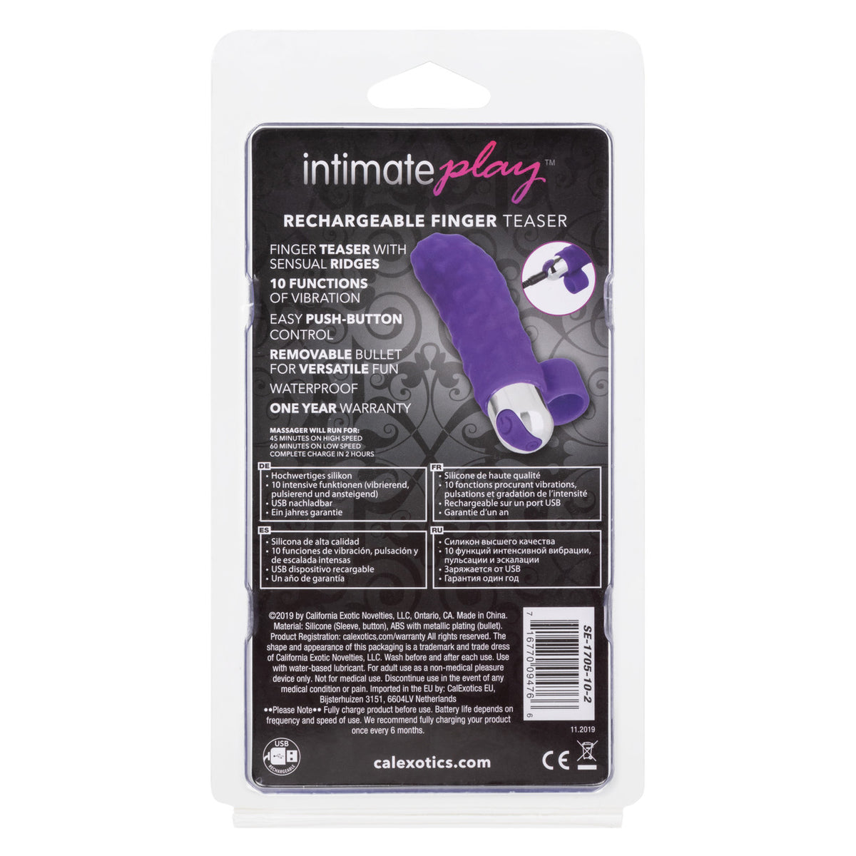 Intimate Play™ Rechargeable Finger Teaser