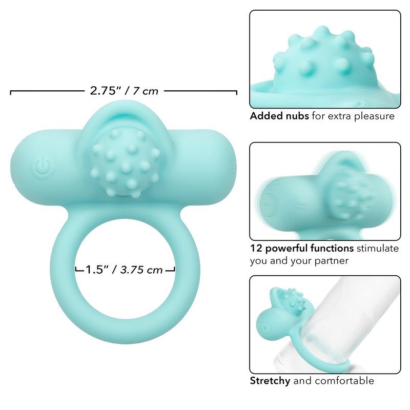 Silicone Rechargeable Nubby Lovers Delight