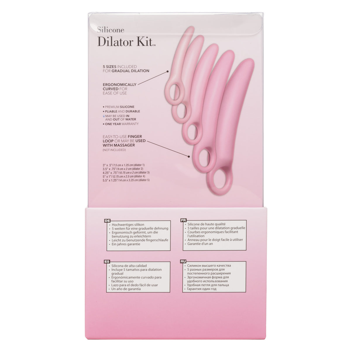 Inspire® Silicone Dilator Kit™ 5-Piece Set