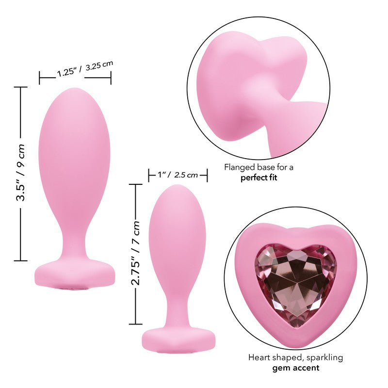 First Time Crystal Booty Duo Pink