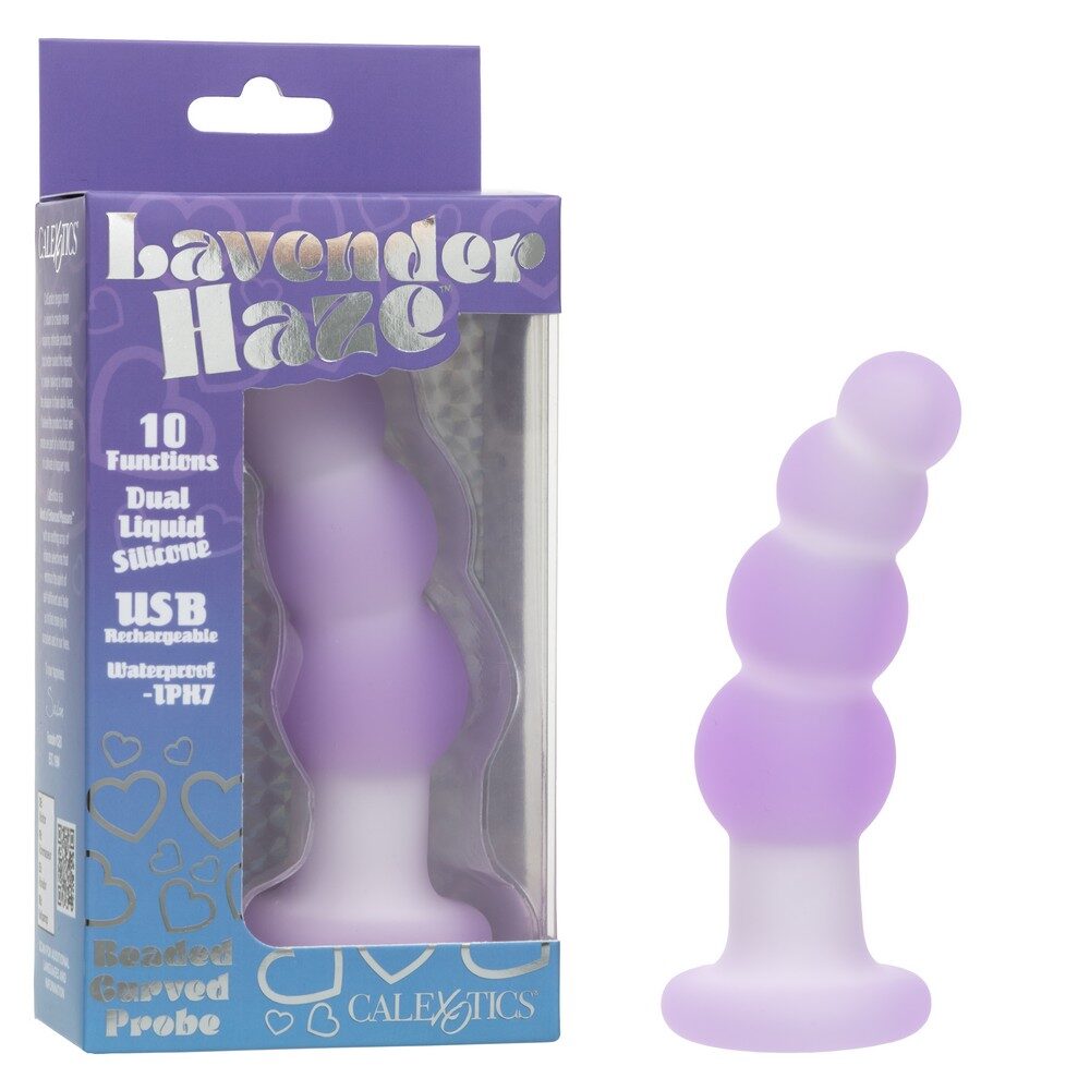 Lavender Haze Beaded Curve