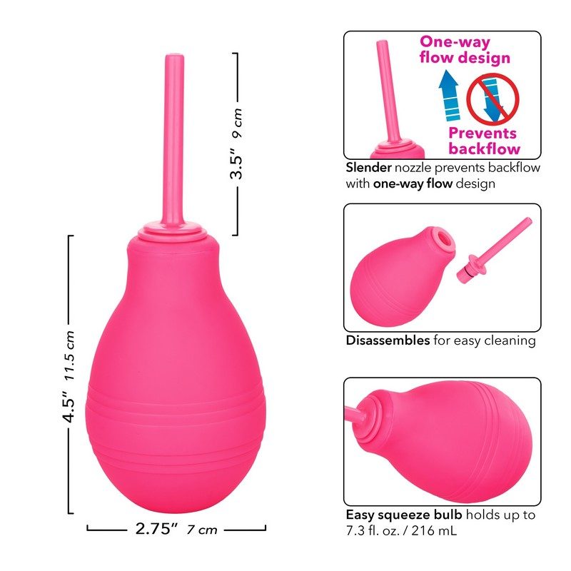 Cheeky One-Way Flow Douche Pink