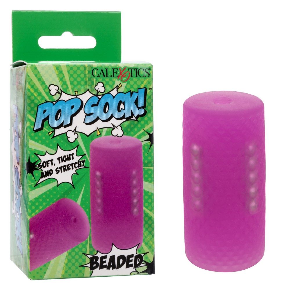 Pop Sock! Beaded Purple