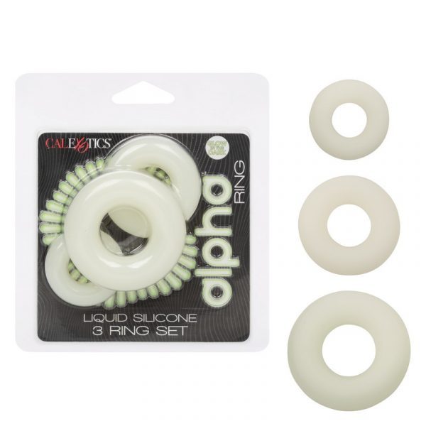 Alpha Liquid Silicone Set 3 Glow in the Dark