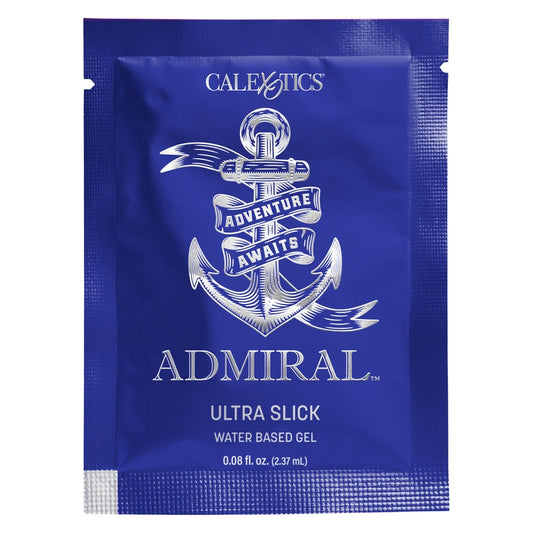 0.08 oz Admiral Ultra Slick Water Based Gel