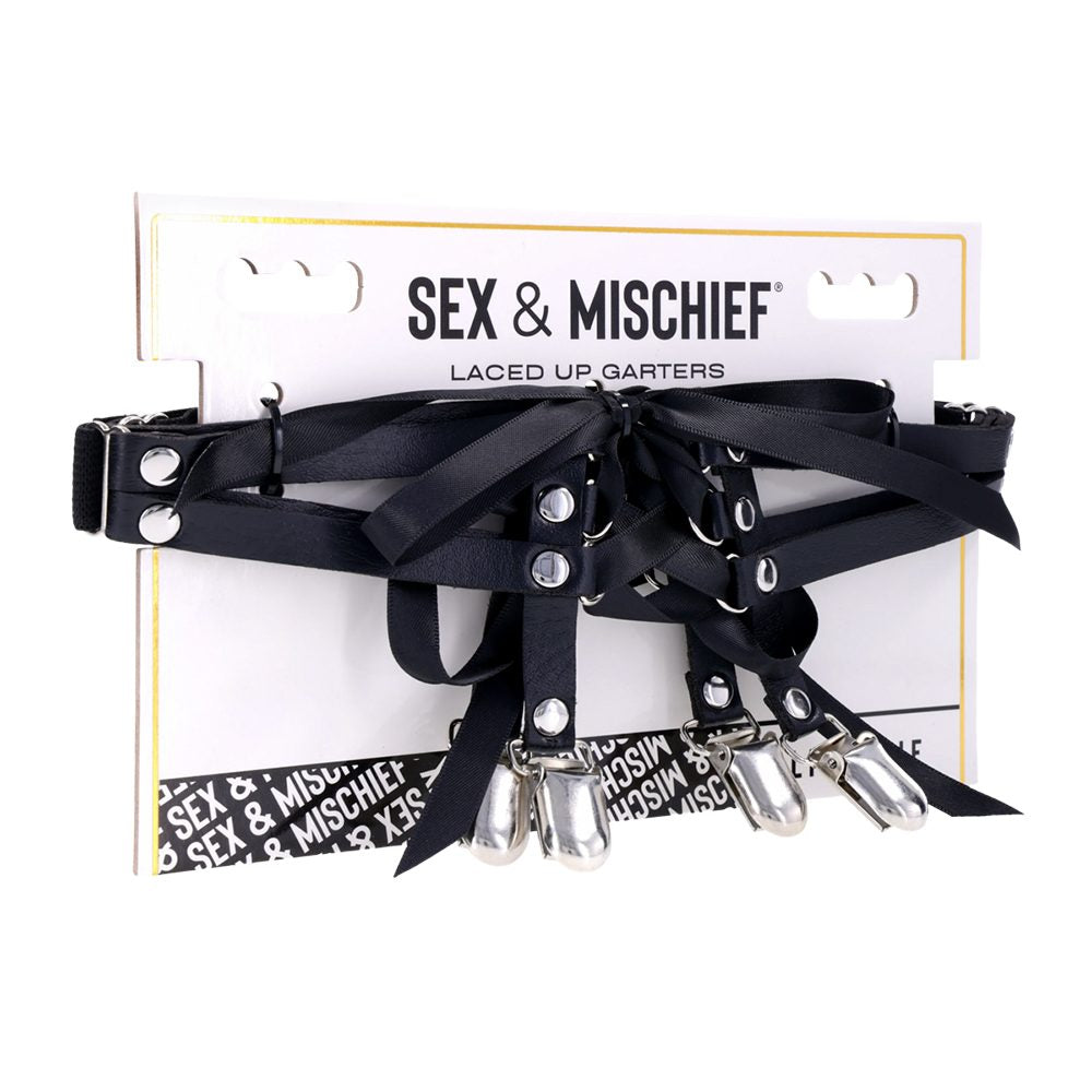 Laced Up Garters