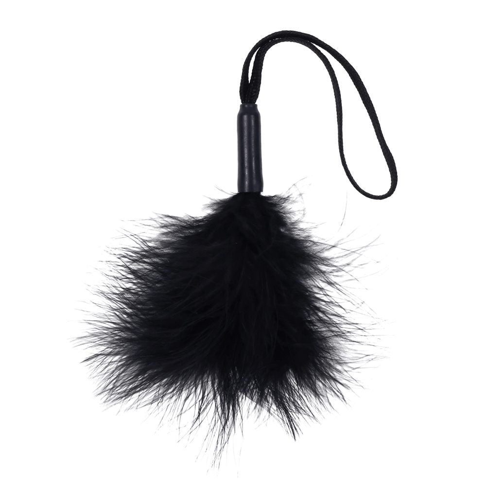 Black Wrist Feather Tickler