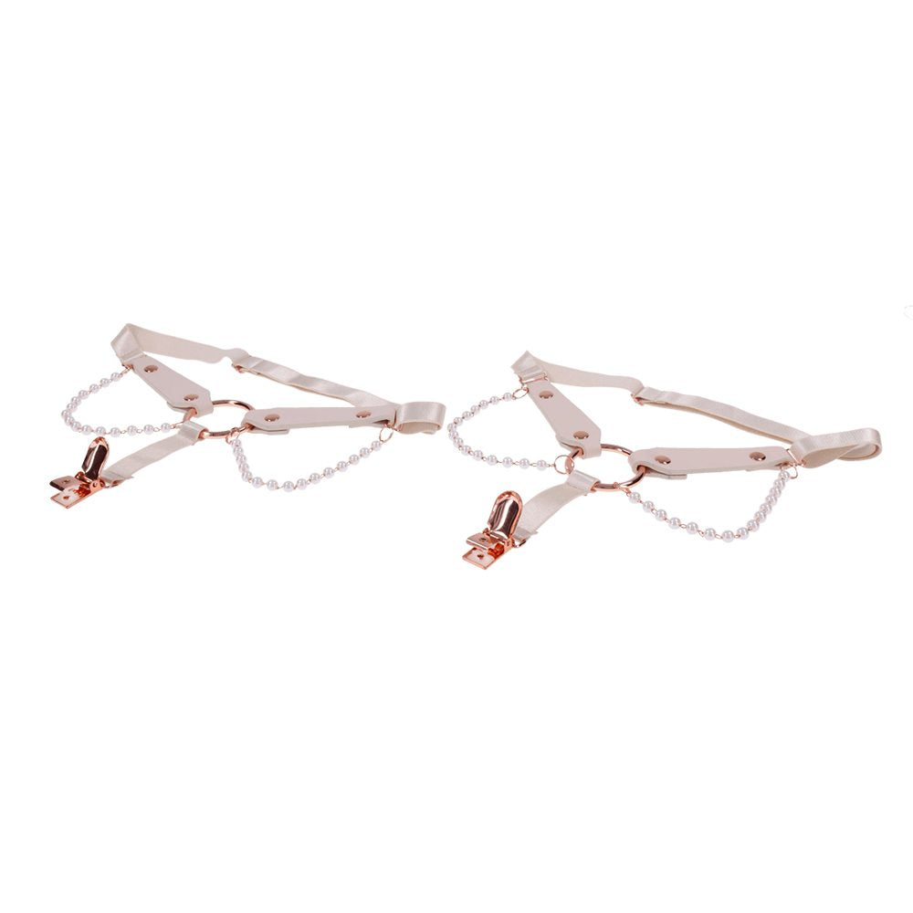 Peaches ‘n CreaMe Pearl Garters