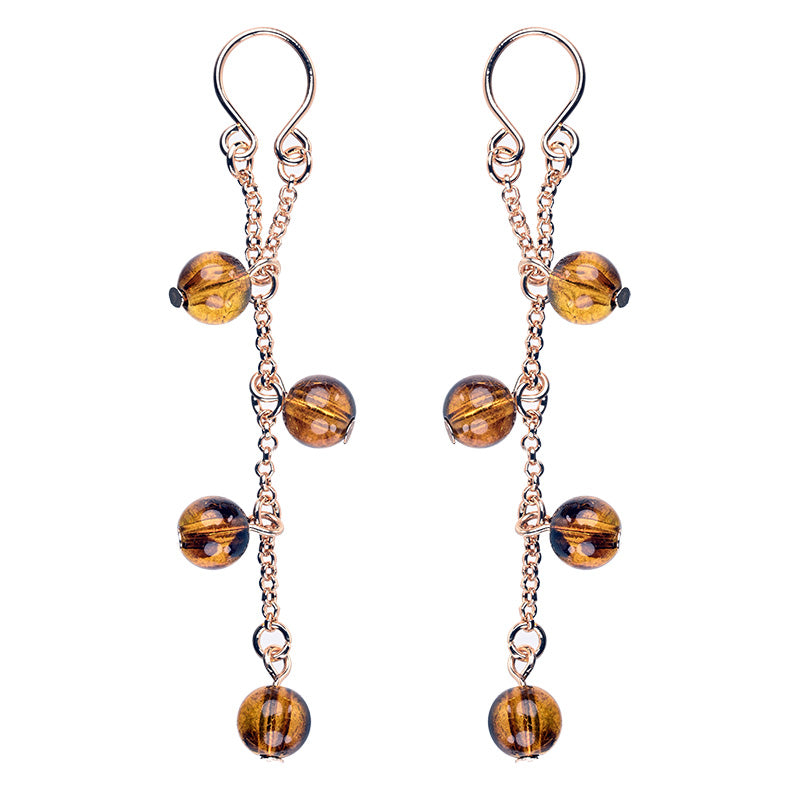 Sincerely Amber Nipple Jewelry