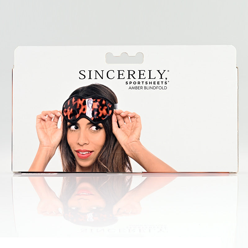 Sincerely Amber Blindfold