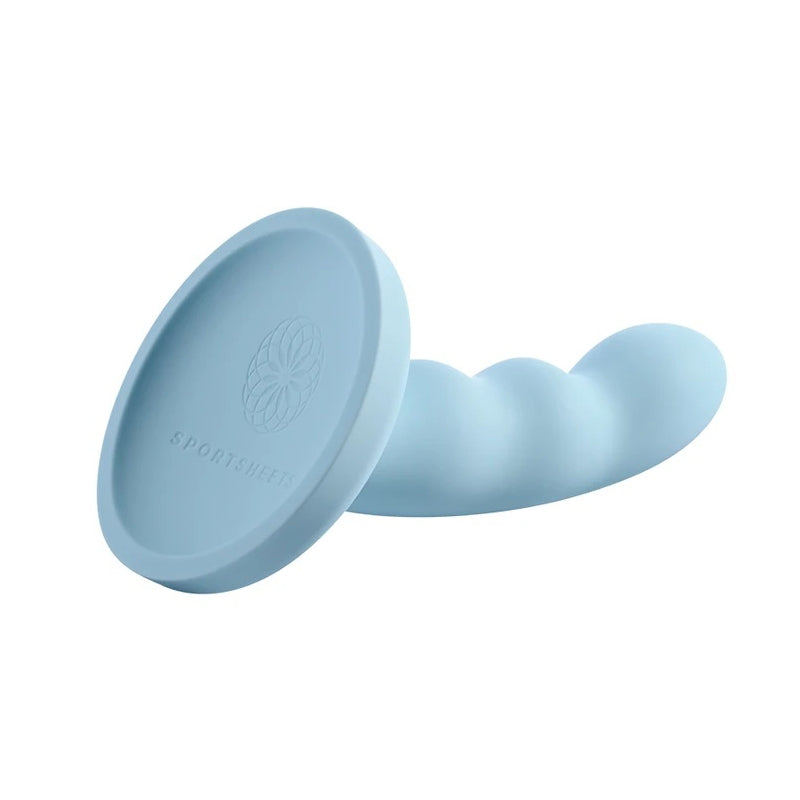 Jasper  6” Silicone Dildo Blue
