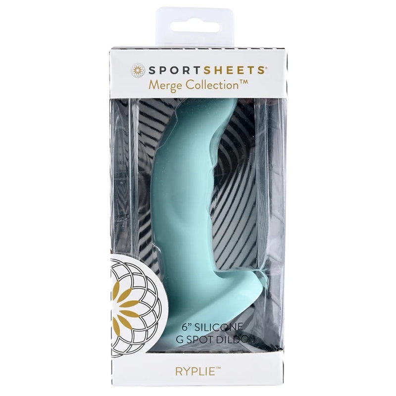 Ryplie 6” Silicone Dildo Sky Blue