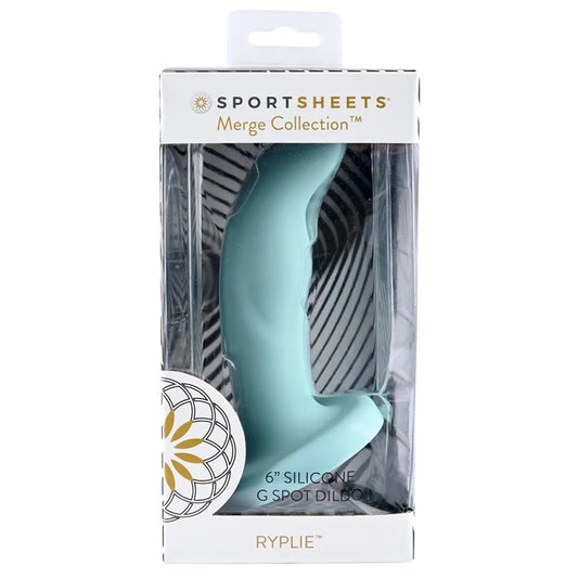 Ryplie 6” Silicone Dildo Sky Blue