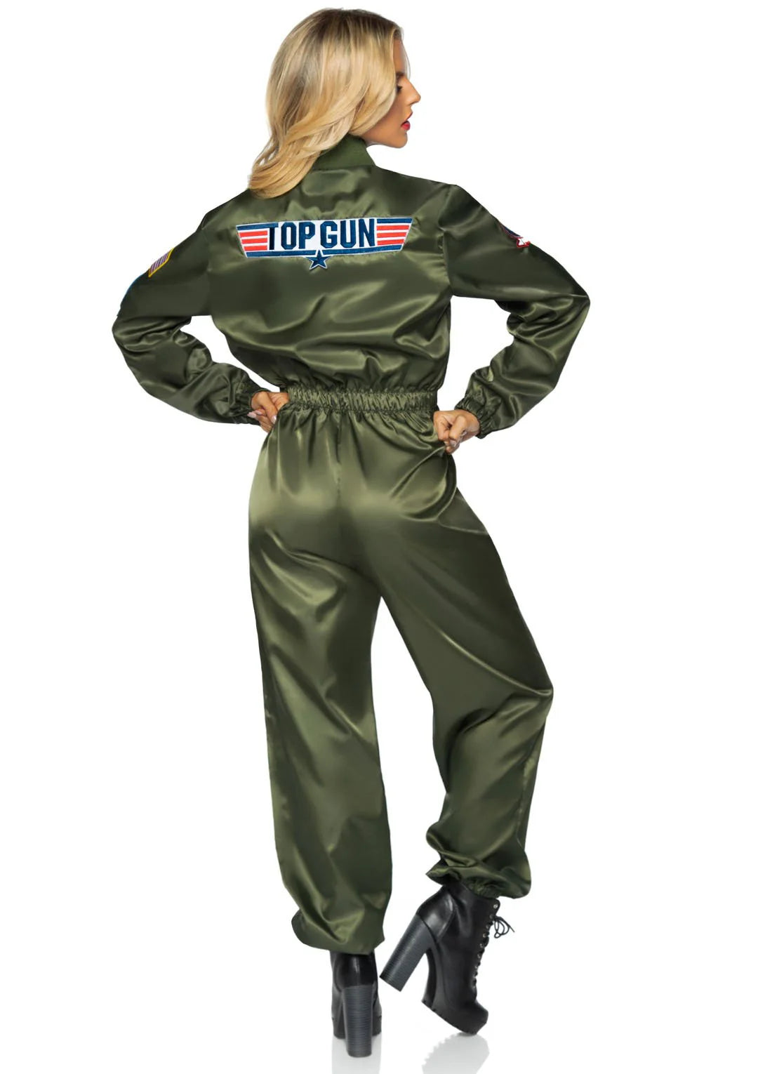 Top Gun Costume Parachute Flight Suit