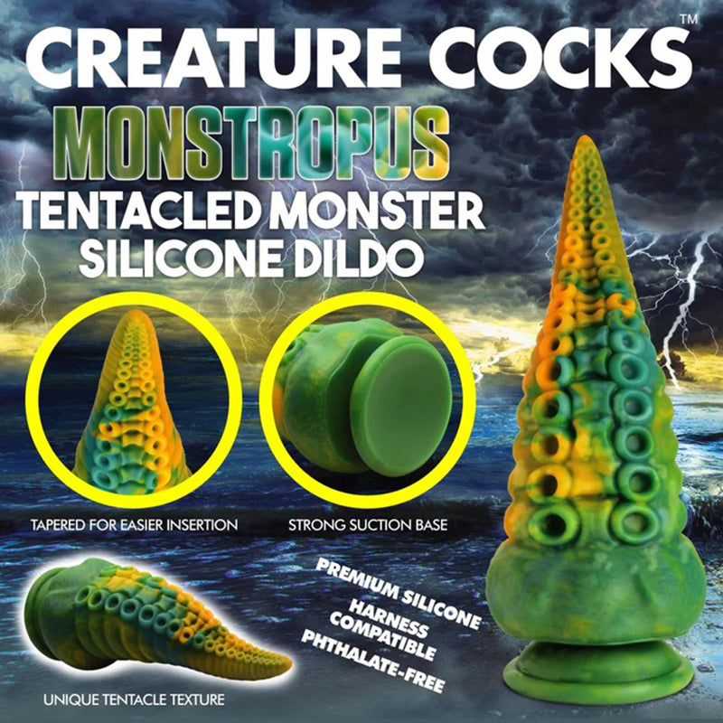 Creature Cock Monstropus Tentacled Monster Dildo