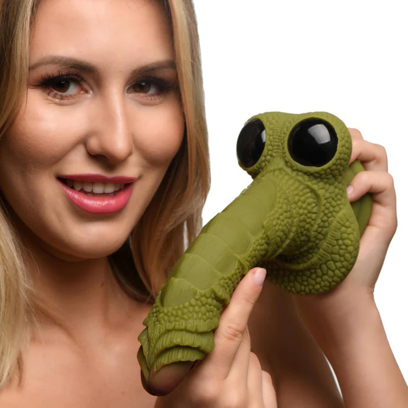 Swamp Monster Green Scaly Dildo