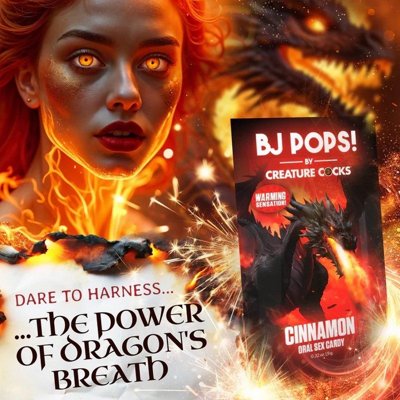 Creature Cock BJ Pops! Cinnamon