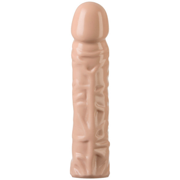 Vac-U-Lock - 8 Inch Classic Dong - Cream
