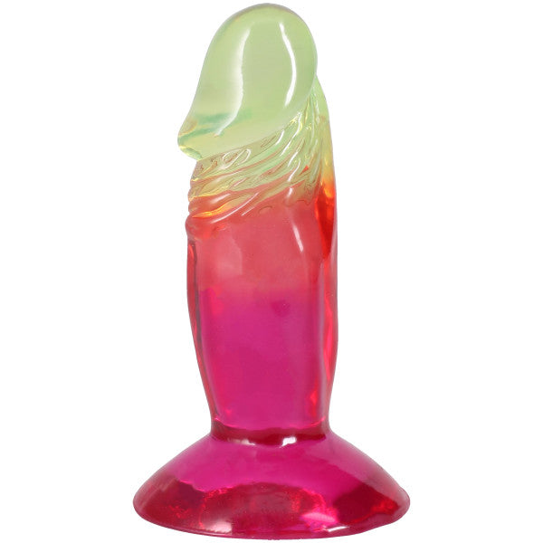 Crystal Jellies - 4.5 Inch Dong - Rainbow