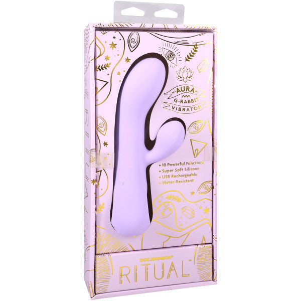 RITUAL - Aura - 10 Function G-Rabbit Vibrator - Lilac