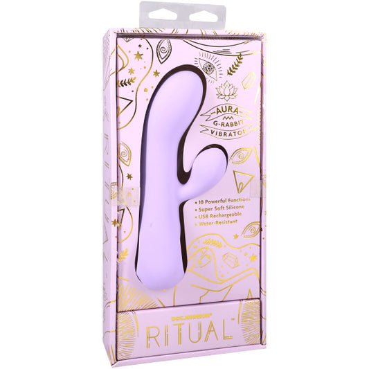RITUAL - Aura - 10 Function G-Rabbit Vibrator - Lilac