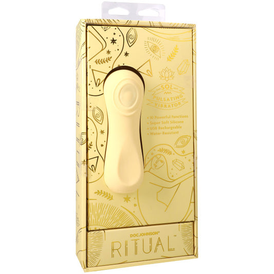 RITUAL - Sol - 10 Function Pulsating Vibrator - Yellow